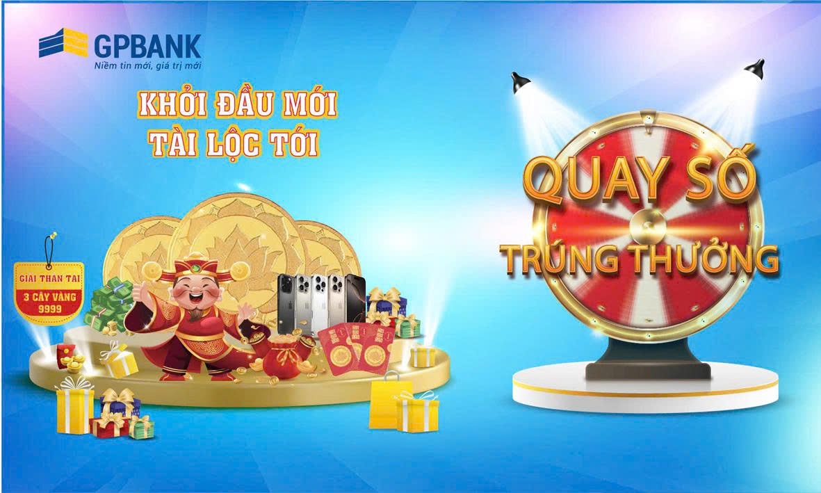  GPBank công bố danh sách Khách hàng trúng thưởng CTKM “Khởi Đầu Mới – Tài Lộc Tới” 